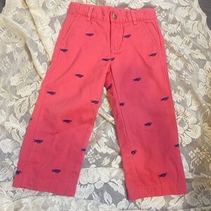 Janie and Jack airplane probably print pants